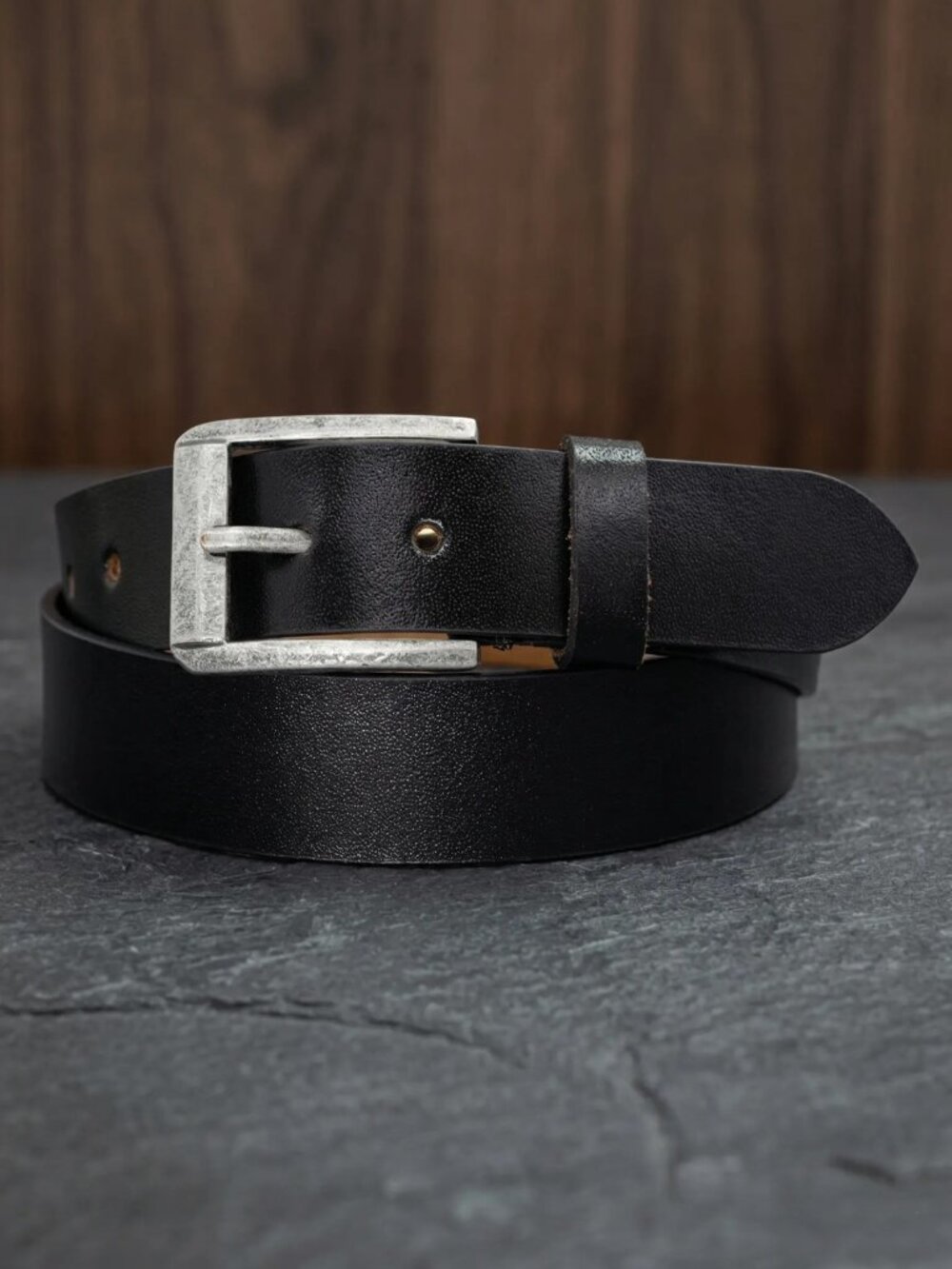 Genuine Leather Belt For Men Classy Dress Belts Mens Belt with Antique Buckle